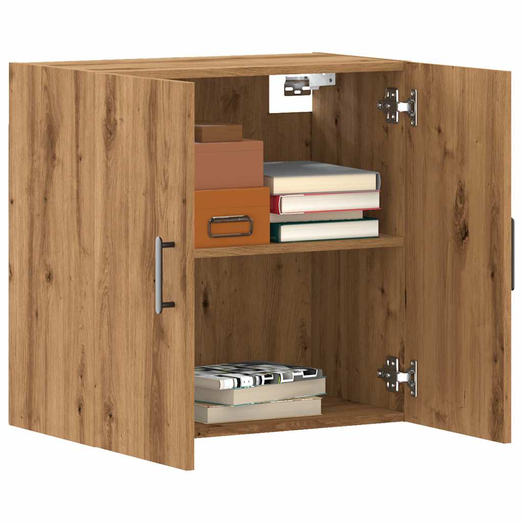 vidaXL Wall Cabinet Artisan Oak 60x31x60 cm Engineered Wood 1