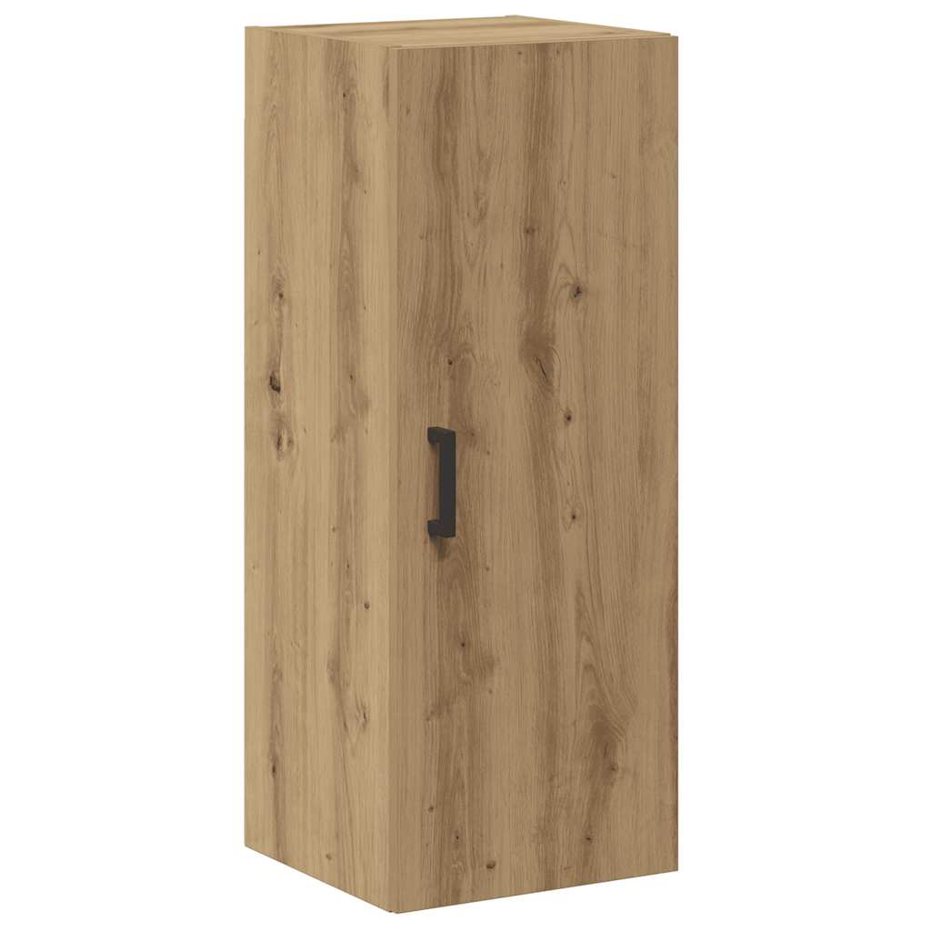 vidaXL Wall Mounted Cabinet Artisian Oak 34.5x34x90 cm Engineered Wood 2