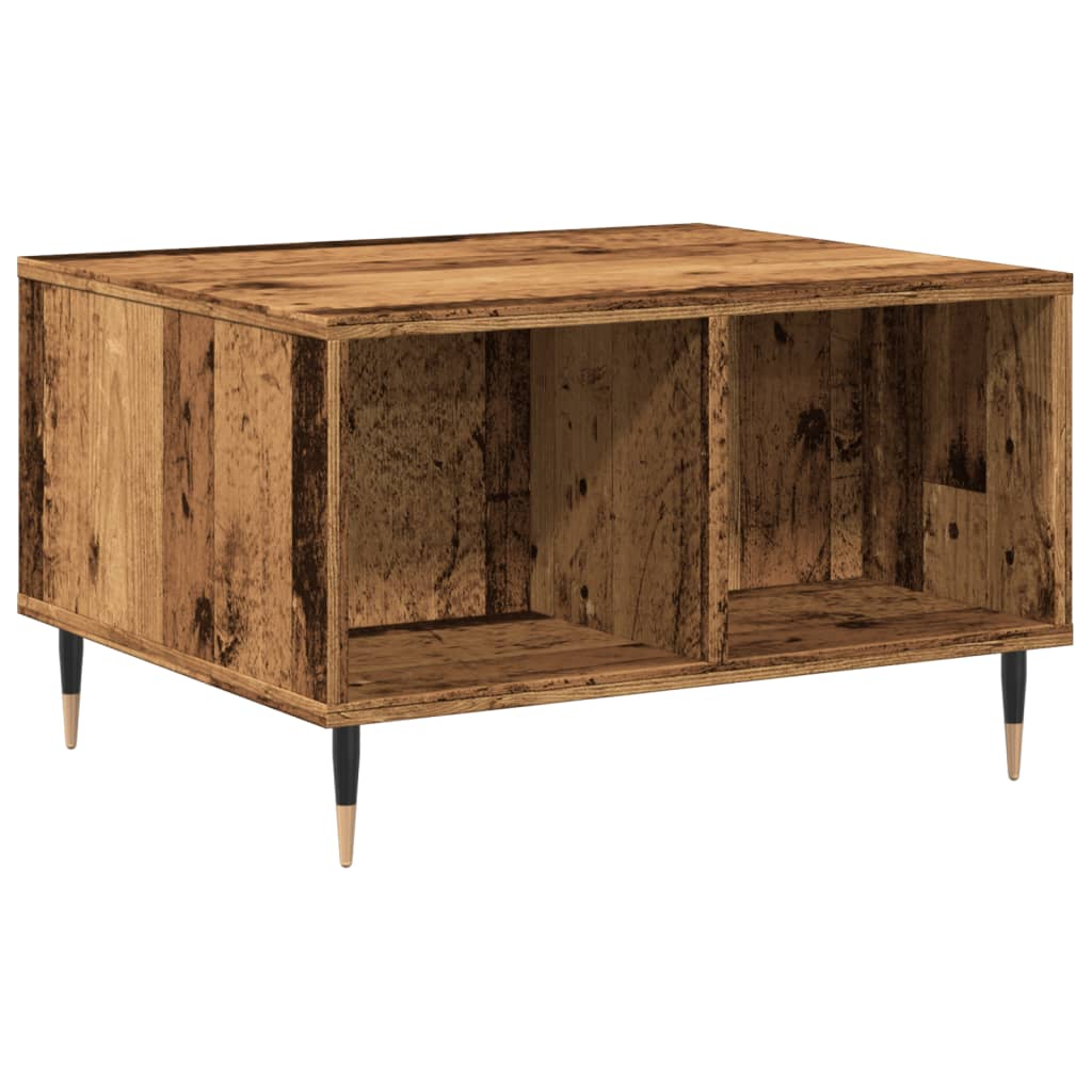 vidaXL Coffee Table Old Wood 60x50x36.5 cm Engineered Wood 2