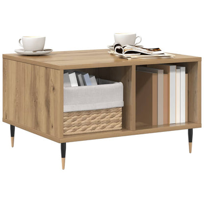 vidaXL Coffee Table Artisan Oak 60x50x36.5 cm Engineered Wood 3