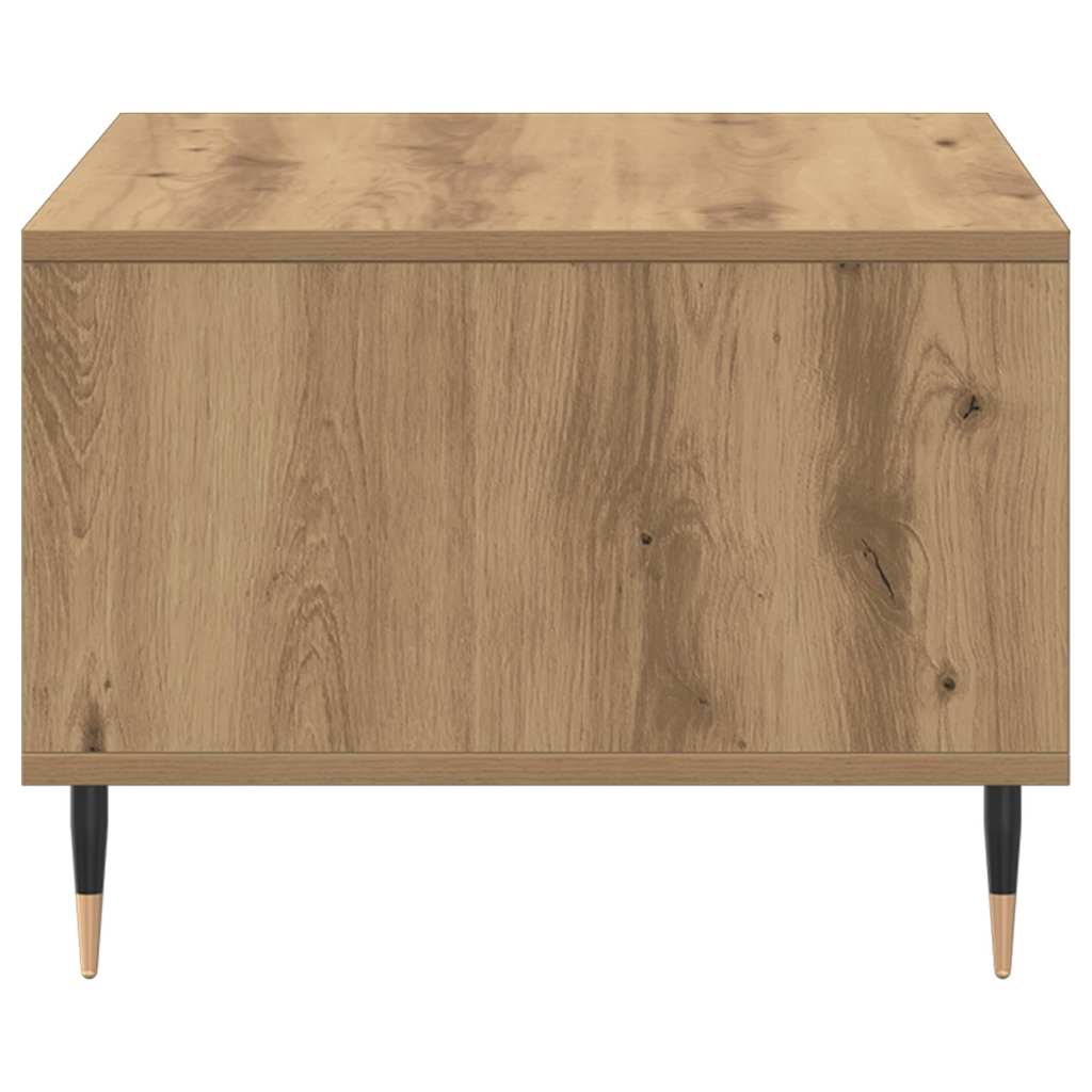 vidaXL Coffee Table Artisan Oak 60x50x36.5 cm Engineered Wood 5