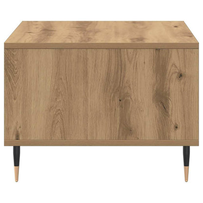 vidaXL Coffee Table Artisan Oak 60x50x36.5 cm Engineered Wood 5