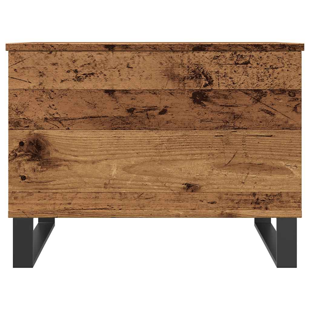 vidaXL Coffee Table Old Wood 60x44.5x45 cm Engineered Wood 4
