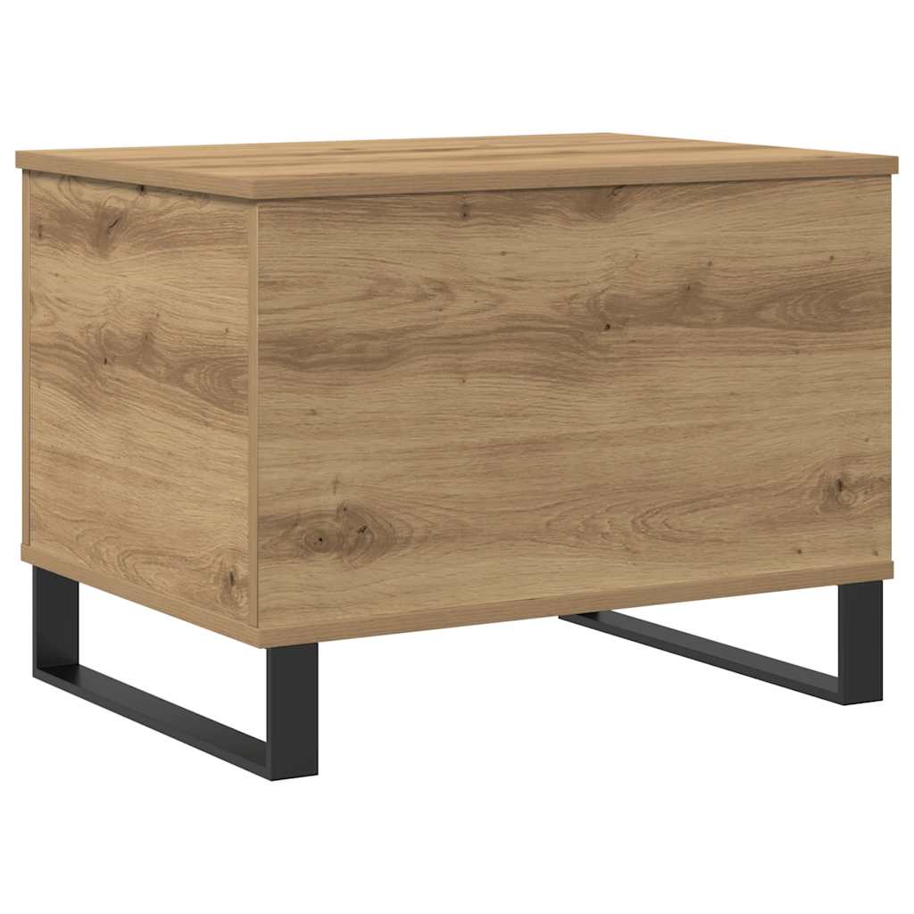 vidaXL Coffee Table Artisan Oak 60x44.5x45 cm Engineered Wood 2