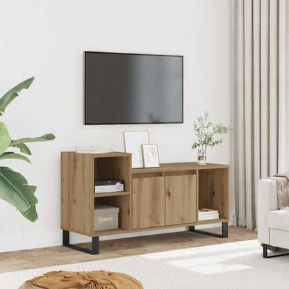 TV Cabinet 100x35x55 cm Engineered Wood Artisan oak