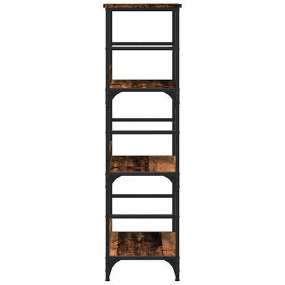 vidaXL Book Cabinet Old Wood 50x33x117.5 cm Engineered Wood 5