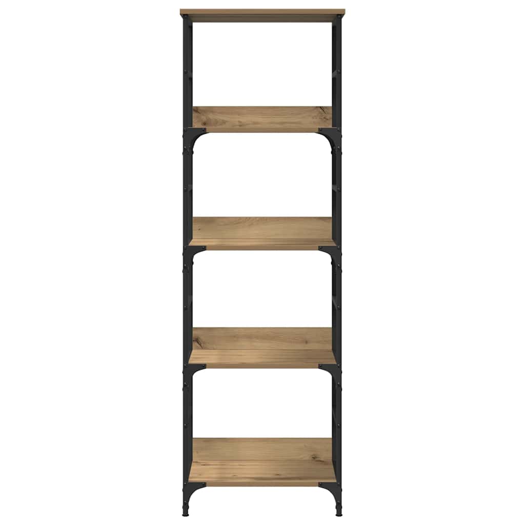 Bookshelf 50x33x153 cm Engineered Wood Height 153 cm Artisan oak