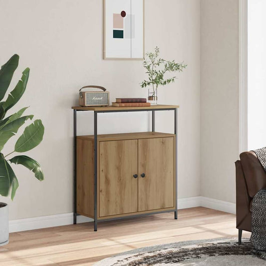 Sideboard 70x30x80 cm Engineered Wood Artisan oak