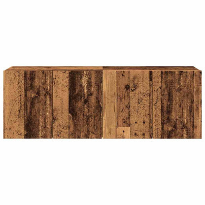 vidaXL TV Cabinets Wall-mounted 2 pcs Old Wood 60x30x41 cm 5