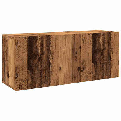 vidaXL TV Cabinet Wall-mounted Old Wood 100x30x41 cm 2