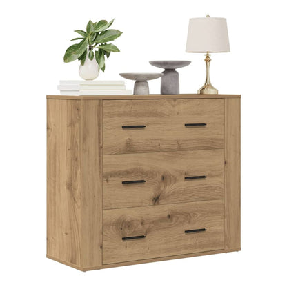 Sideboard 80x33x70 cm Engineered Wood Artisan oak