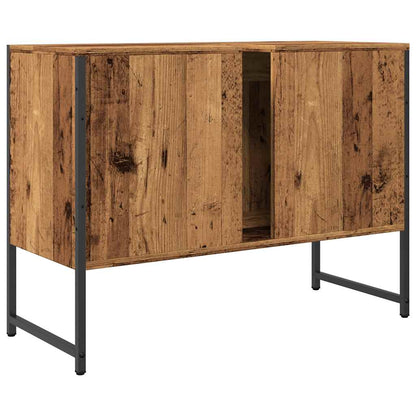 vidaXL Bathroom Sink Cabinet Old Wood 80x33x60 cm Engineered Wood 6