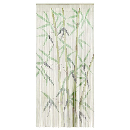 vidaXL Insect Door Curtain Bamboo Print 100x200 cm Bamboo 3