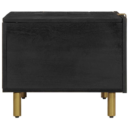 vidaXL Coffee Table Black 80x50x40 cm Engineered Wood 5