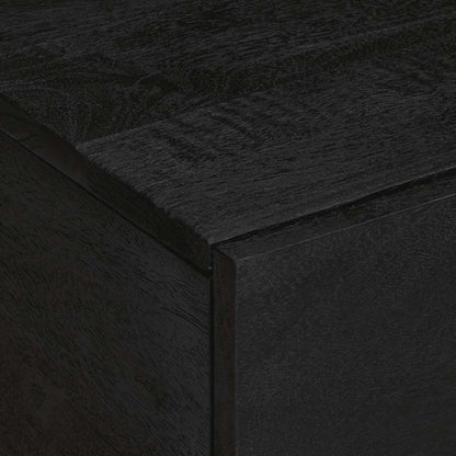 vidaXL Coffee Table Black 80x50x40 cm Engineered Wood 6