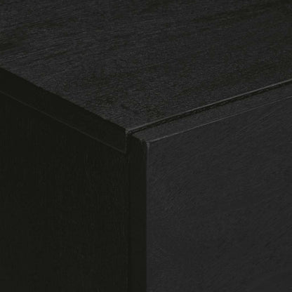 vidaXL Bedside Cabinet Black 50x33x60 cm Engineered Wood 6