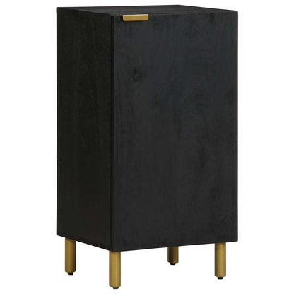vidaXL Sideboard Black 40x33x75 cm Engineered Wood 1