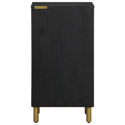 vidaXL Sideboard Black 40x33x75 cm Engineered Wood 3