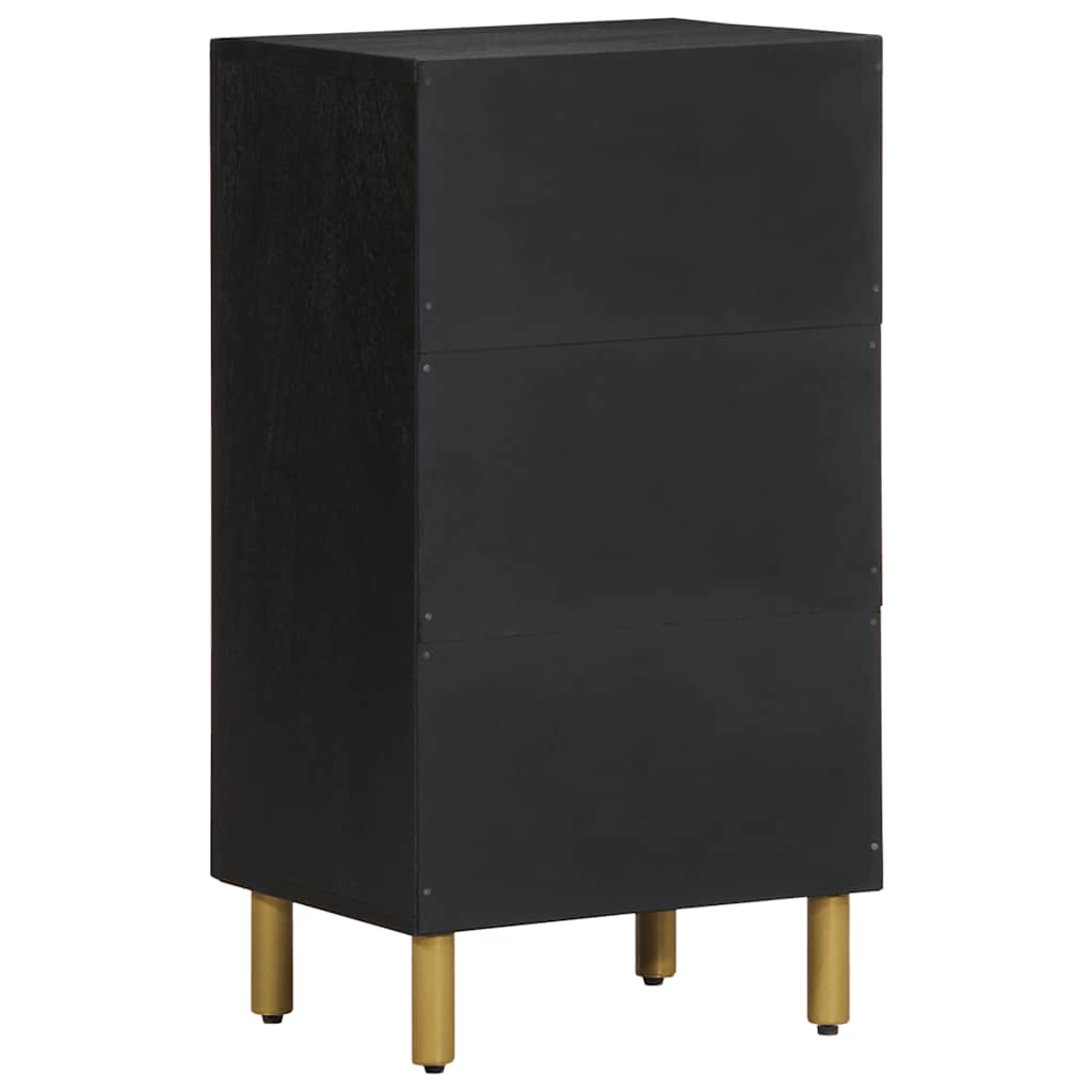 vidaXL Sideboard Black 40x33x75 cm Engineered Wood 5