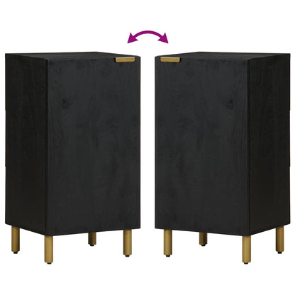 vidaXL Sideboard Black 40x33x75 cm Engineered Wood 6