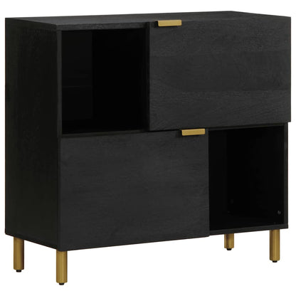vidaXL Sideboard Black 80x33x75 cm Engineered Wood 1