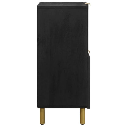 vidaXL Sideboard Black 80x33x75 cm Engineered Wood 4