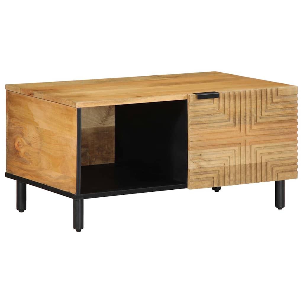 vidaXL Coffee Table Brown 80x50x40 cm Solid Wood Mango 1