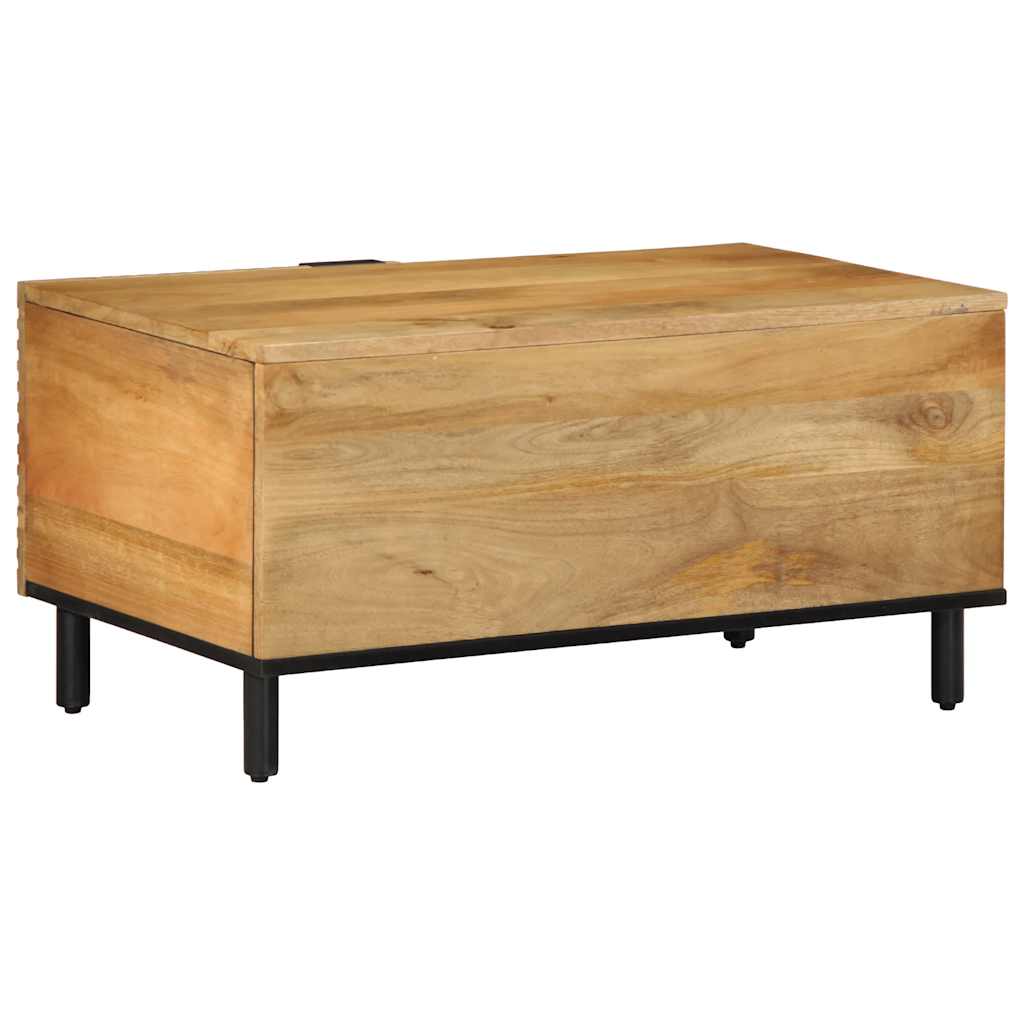 vidaXL Coffee Table Brown 80x50x40 cm Solid Wood Mango 5