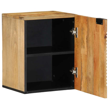 Bathroom Hanging Cabinet Brown 38x33,5x48 cm Solid Wood Mango Solid mango wood