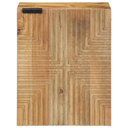 Bathroom Hanging Cabinet Brown 38x33,5x48 cm Solid Wood Mango Solid mango wood