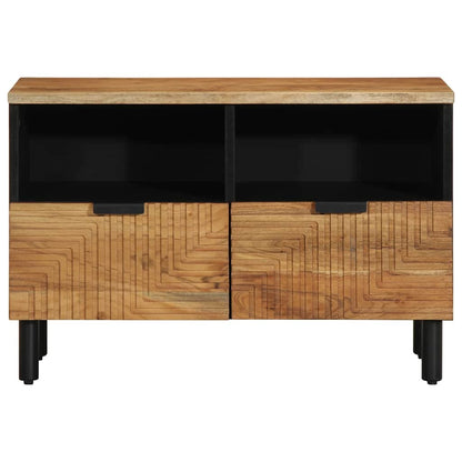 vidaXL TV Cabinet 70x33x46 cm Solid Wood Acacia 3