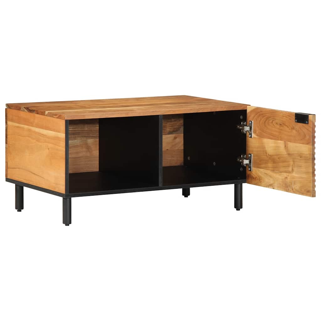 vidaXL Coffee Table 80x50x40 cm Solid Wood Acacia 2