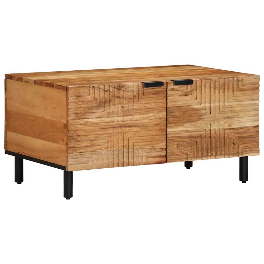 vidaXL Coffee Table 80x50x40 cm Solid Wood Acacia 1