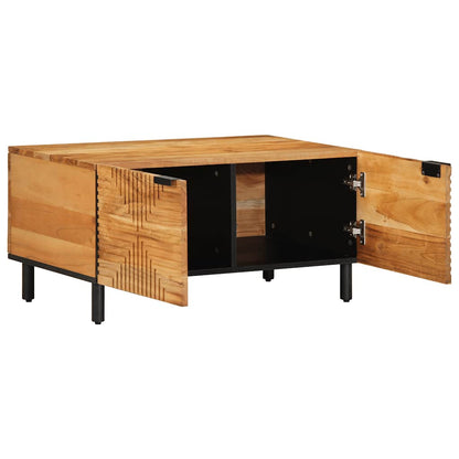 vidaXL Coffee Table 80x50x40 cm Solid Wood Acacia 2
