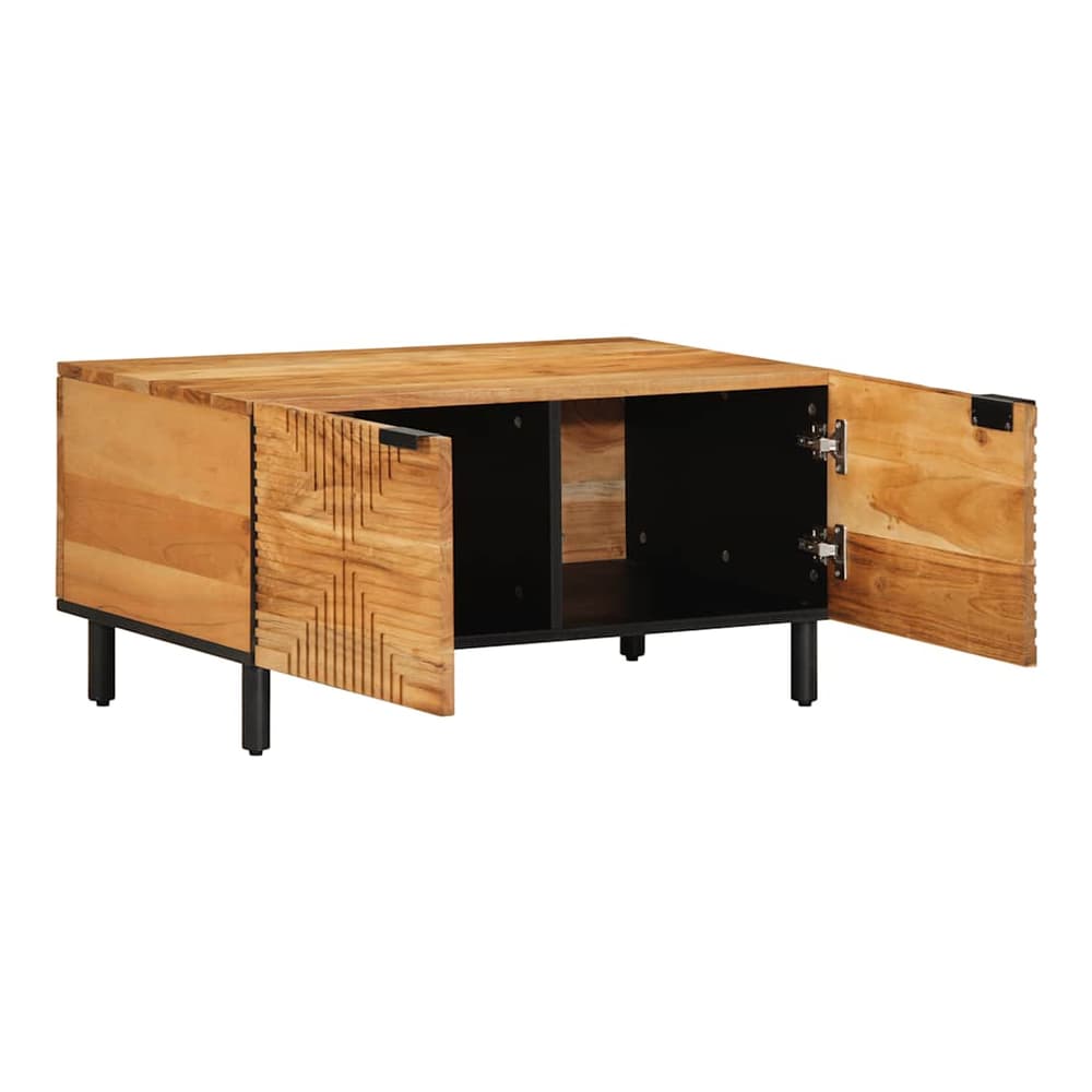 Coffee Table 80x50x40 cm Solid Wood Mango Natural Acacia wood