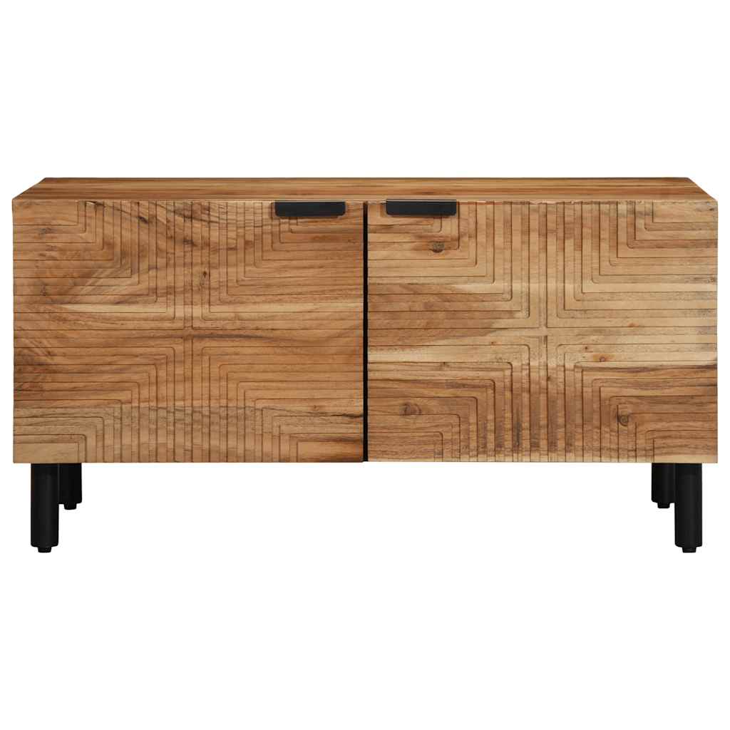 vidaXL Coffee Table 80x50x40 cm Solid Wood Acacia 3