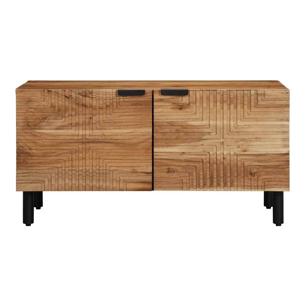 Coffee Table 80x50x40 cm Solid Wood Mango Natural Acacia wood