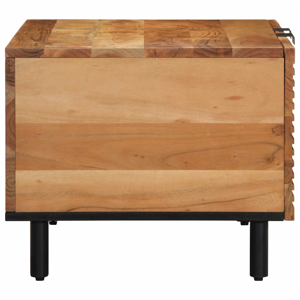 vidaXL Coffee Table 80x50x40 cm Solid Wood Acacia 5