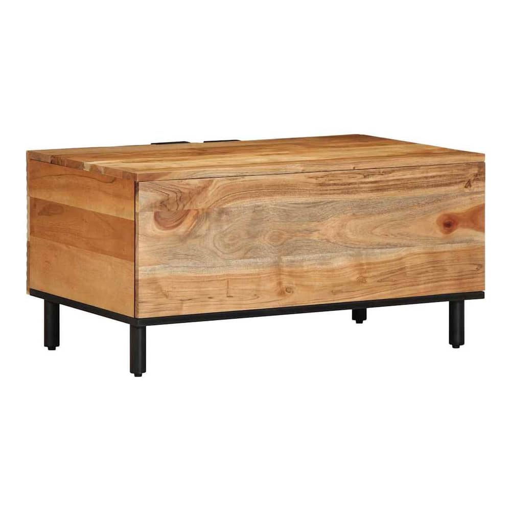 Coffee Table 80x50x40 cm Solid Wood Mango Natural Acacia wood