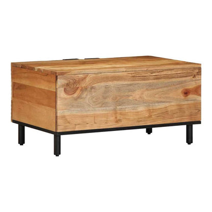 Coffee Table 80x50x40 cm Solid Wood Mango Natural Acacia wood