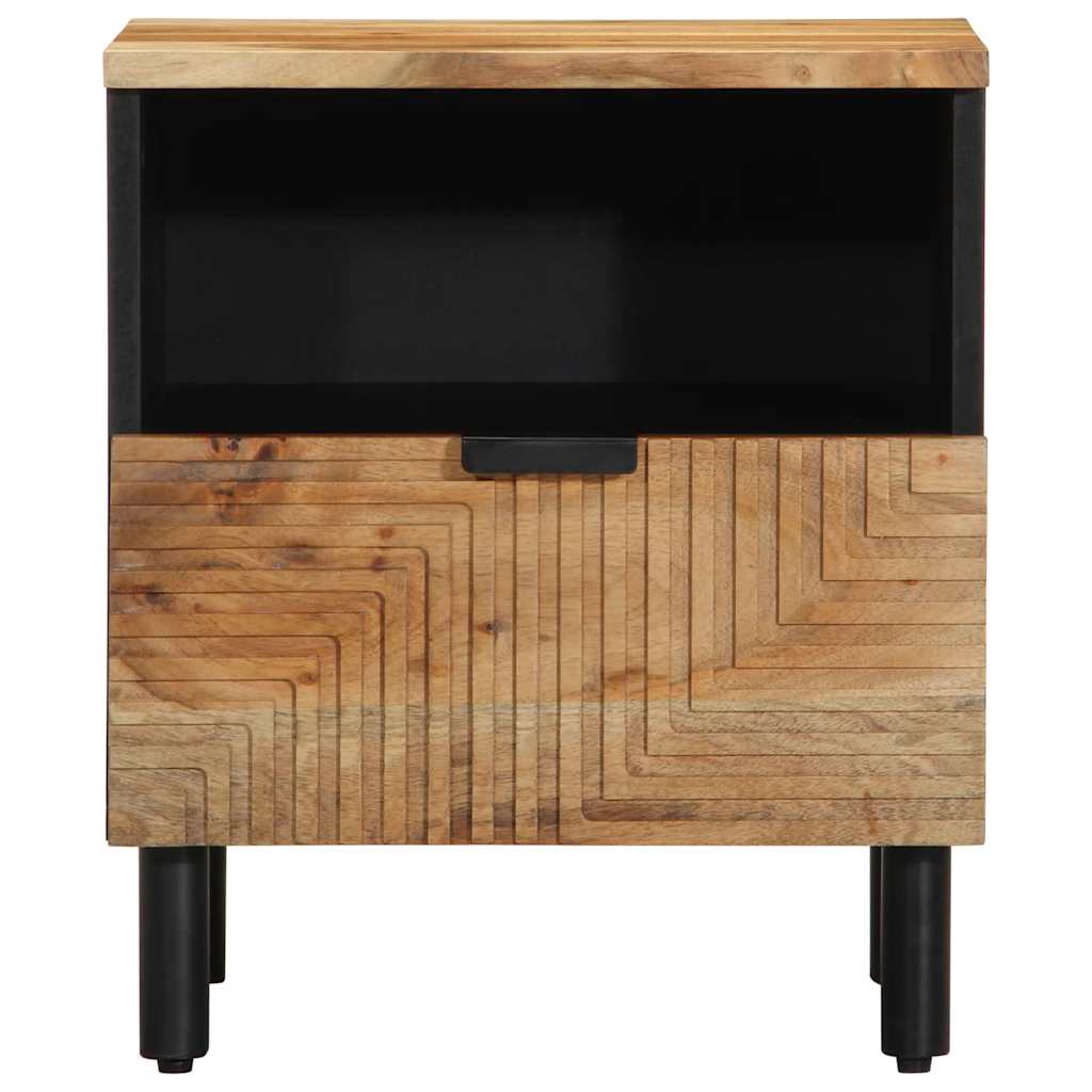vidaXL Bedside Cabinet 40x33x46 cm Solid Wood Acacia 3