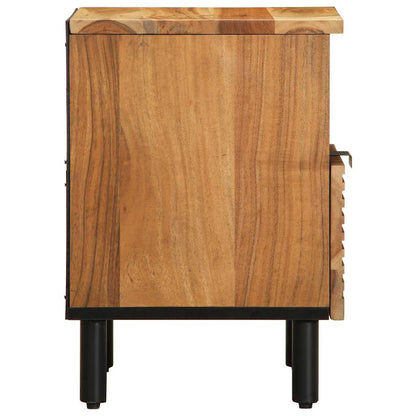 vidaXL Bedside Cabinet 40x33x46 cm Solid Wood Acacia 4
