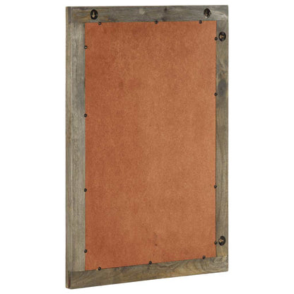 vidaXL Bathroom Mirror 50x2.5x70 cm Solid Wood Mango 3