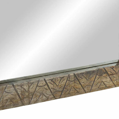 vidaXL Bathroom Mirror 50x2.5x70 cm Solid Wood Mango 5