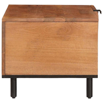 vidaXL Coffee Table Brown 80 x 50 x 40 cm Solid Mango Wood 4