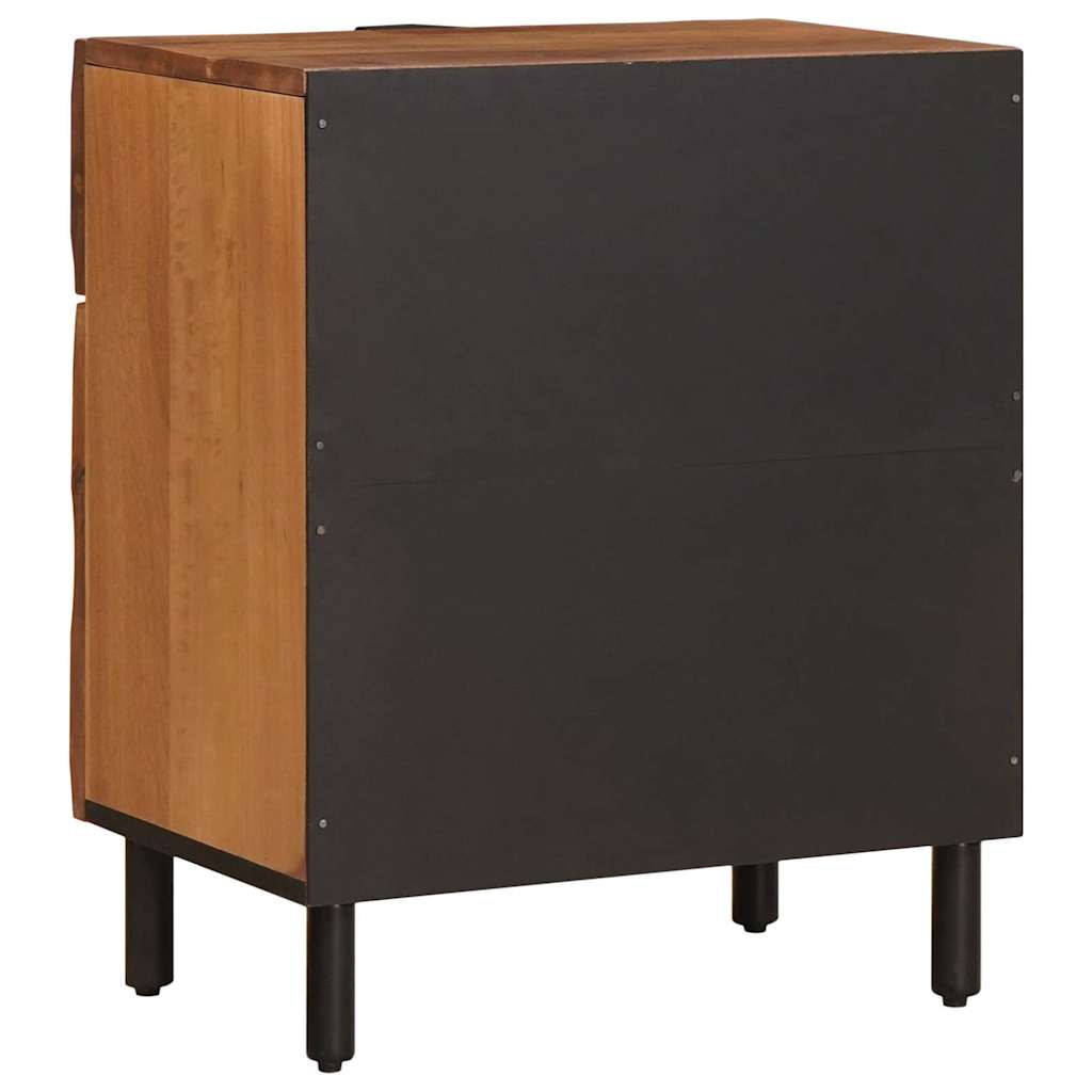 vidaXL Bedside Cabinet Brown 50 x 33 x 60 cm Solid Mango Wood 5