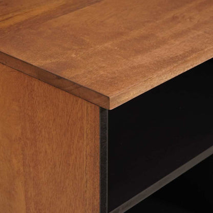 vidaXL TV Cabinet with Drawer Acacia Brown Finish 100 x 33 x 46 cm 6