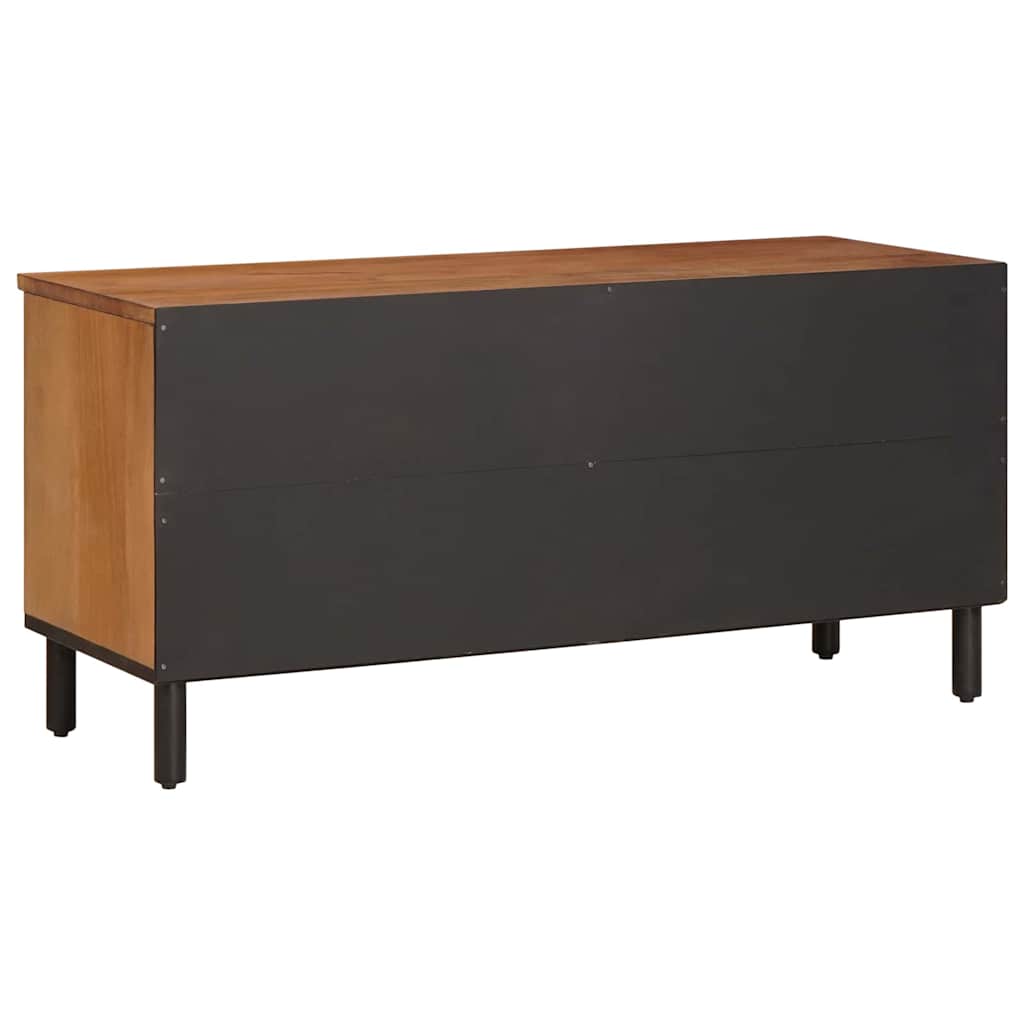 vidaXL TV Cabinet with Drawer Acacia Brown Finish 100 x 33 x 46 cm 5