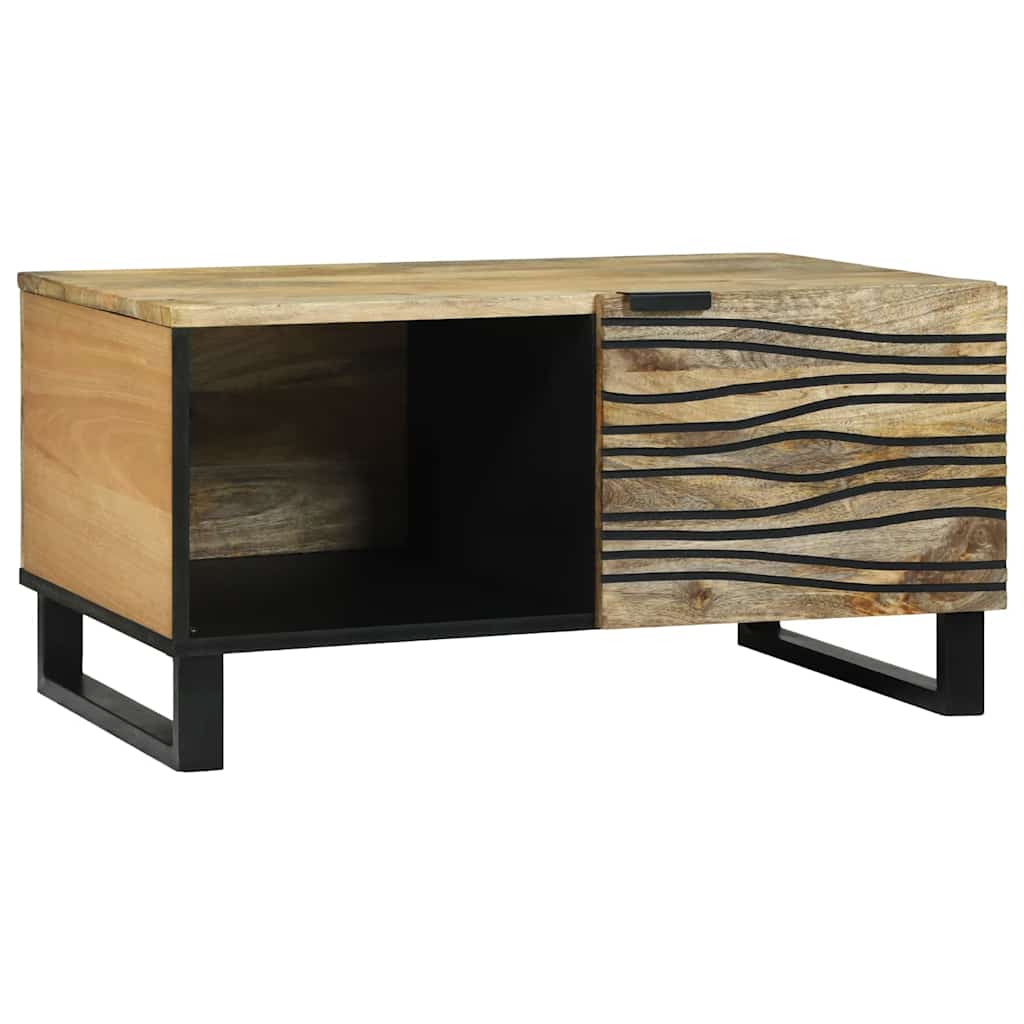 vidaXL Coffee Table Natural 80 x 50 x 40 cm Engineered Wood 1