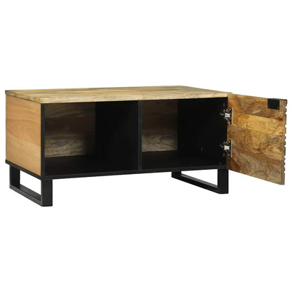vidaXL Coffee Table Natural 80 x 50 x 40 cm Engineered Wood 2